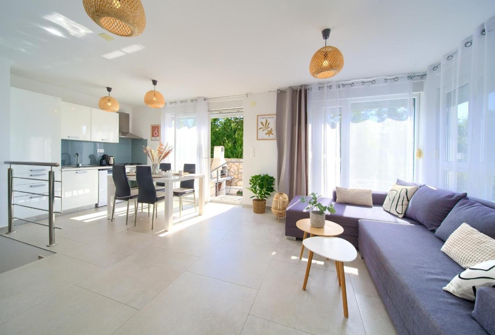 Apartment Sasso Bianco With The Private Pool Njivice Ngoại thất bức ảnh